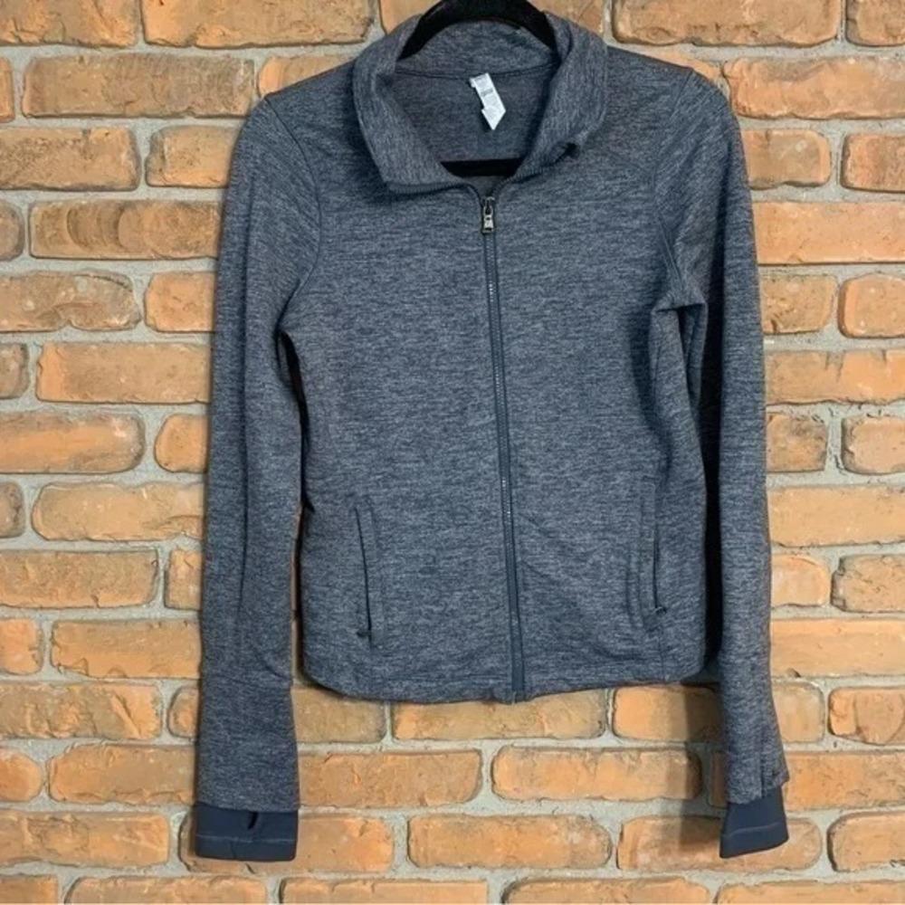 Under Armour Jacket Womens Medium Gray Full Zip Jacket Athletic All Season‎ Gear